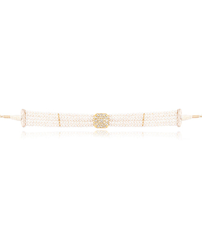 Rutu Polki Bead Choker