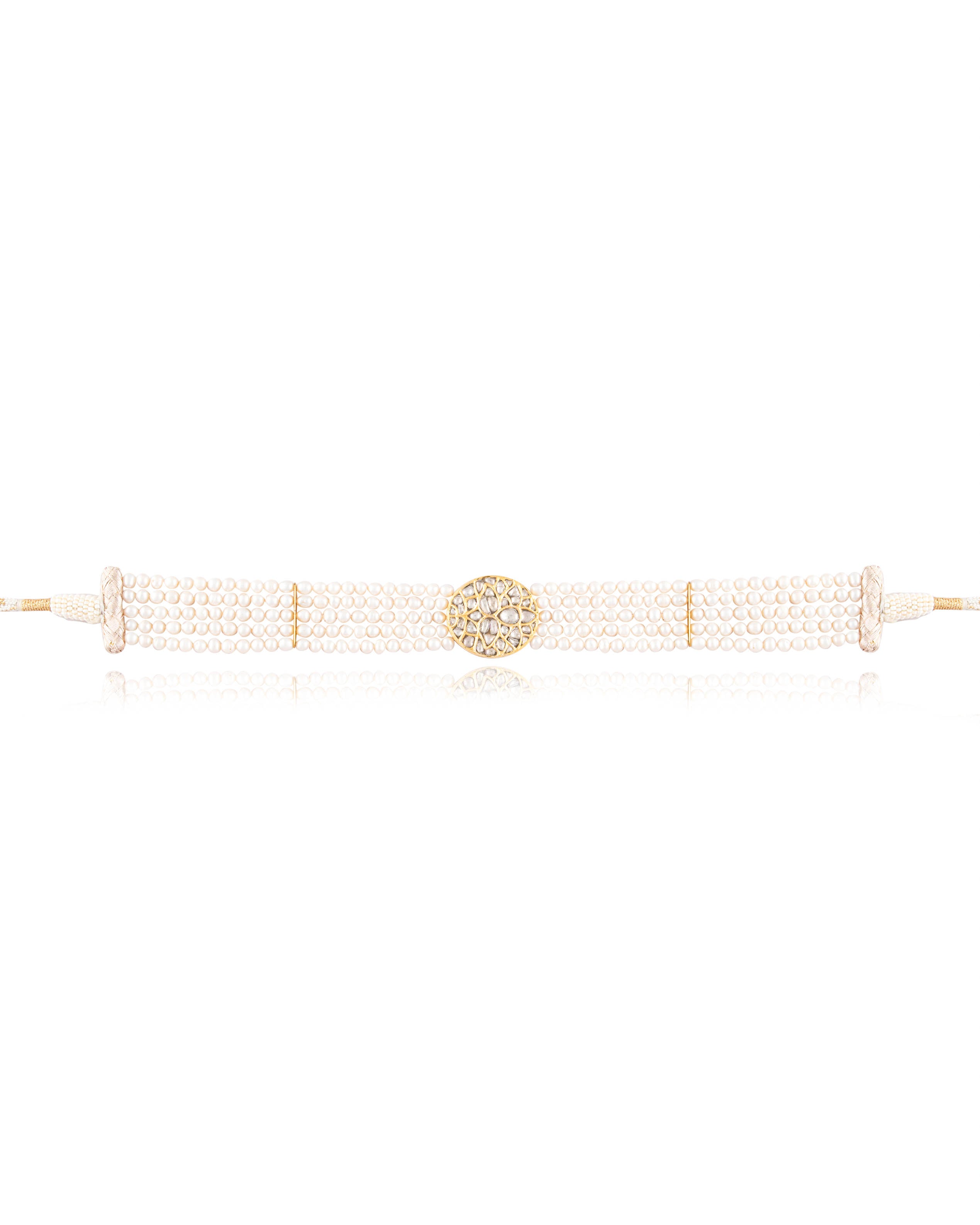 Rumi Polki Bead Choker