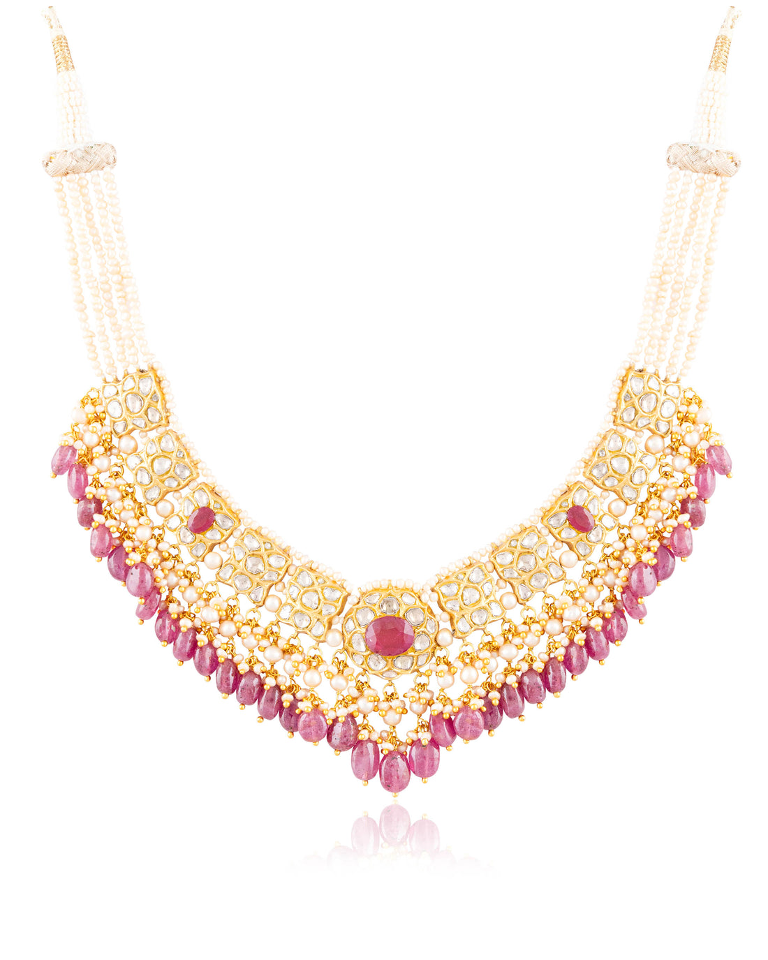 Metanshi Polki Necklace