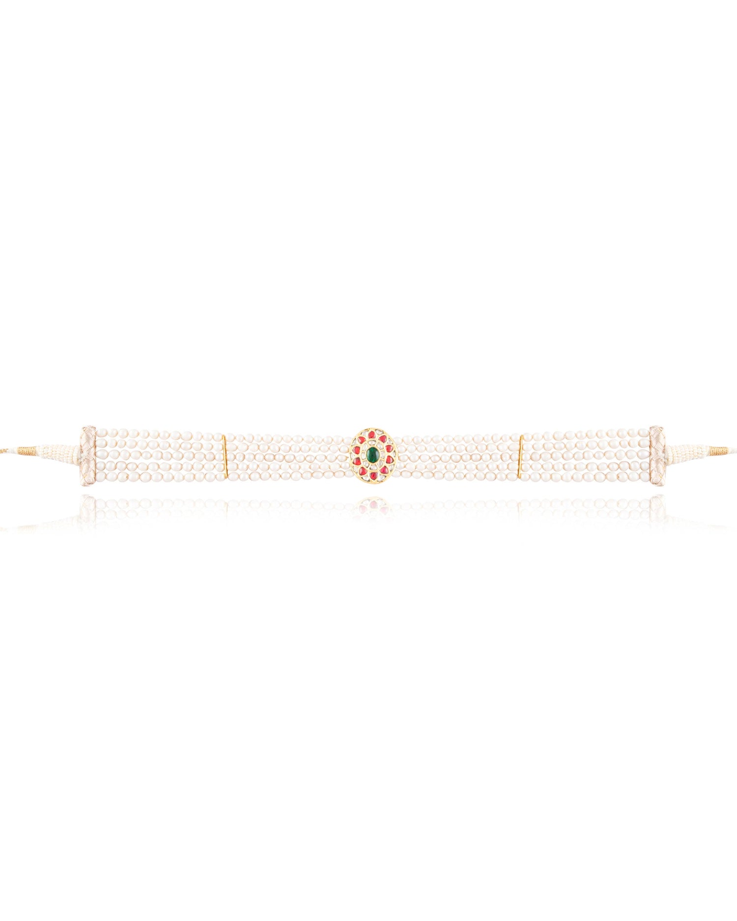 Aman Polki Bead Choker