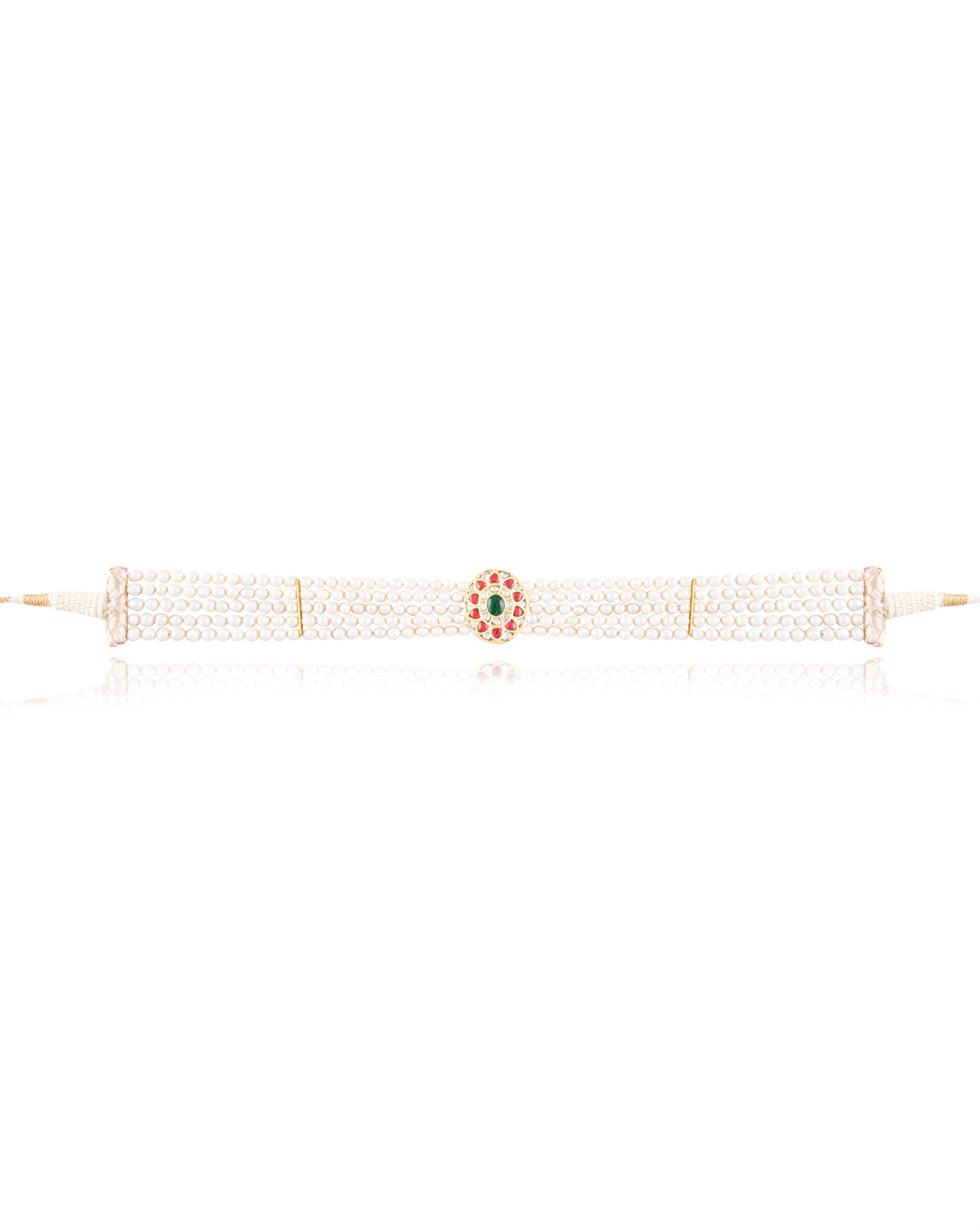 Aman Polki Bead Choker