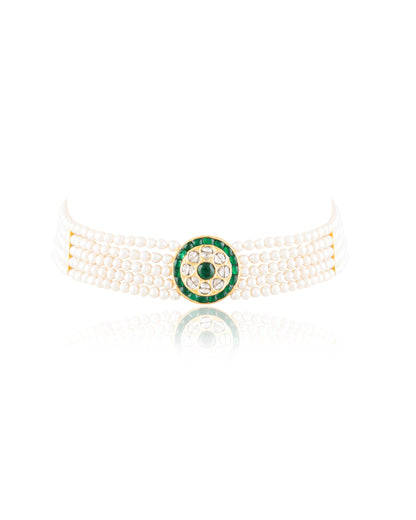 Tamanna Polki Bead Choker