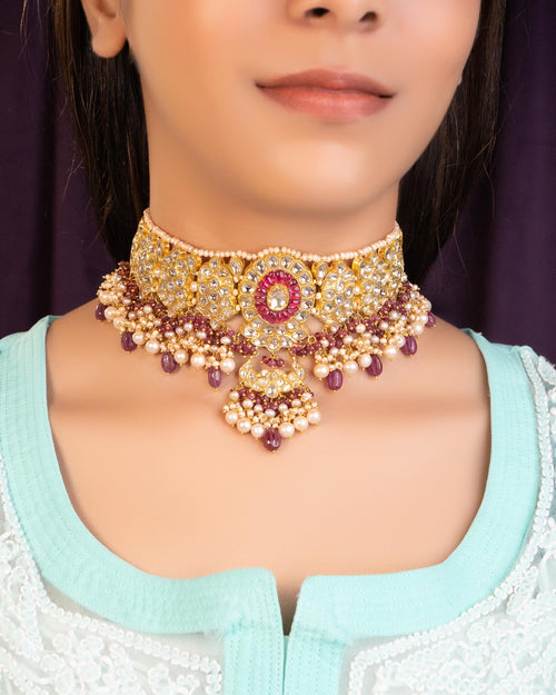 Tanisha Bridal Polki Set