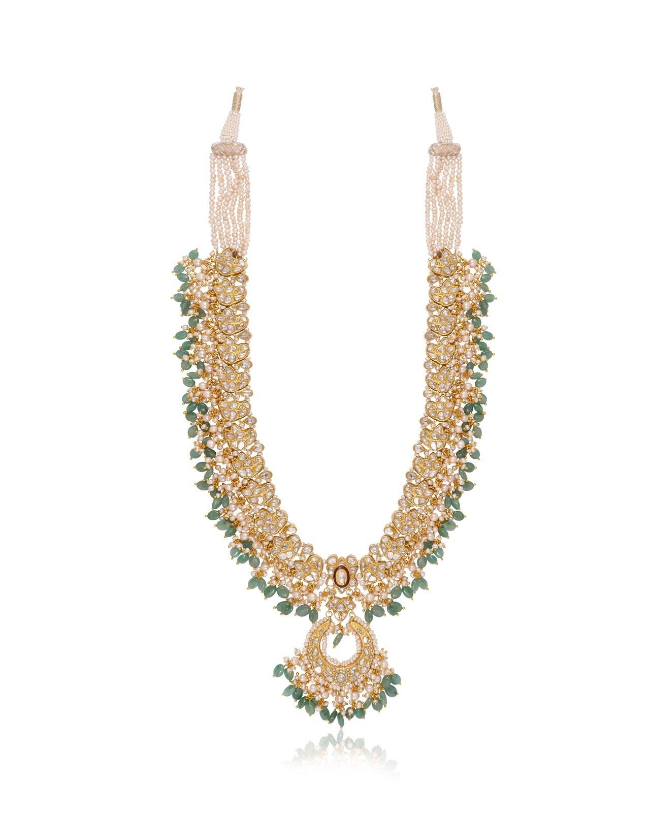 Lekha Polki Long Necklace