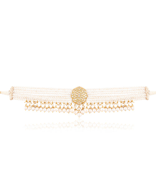 Mariam Polki Bead Choker