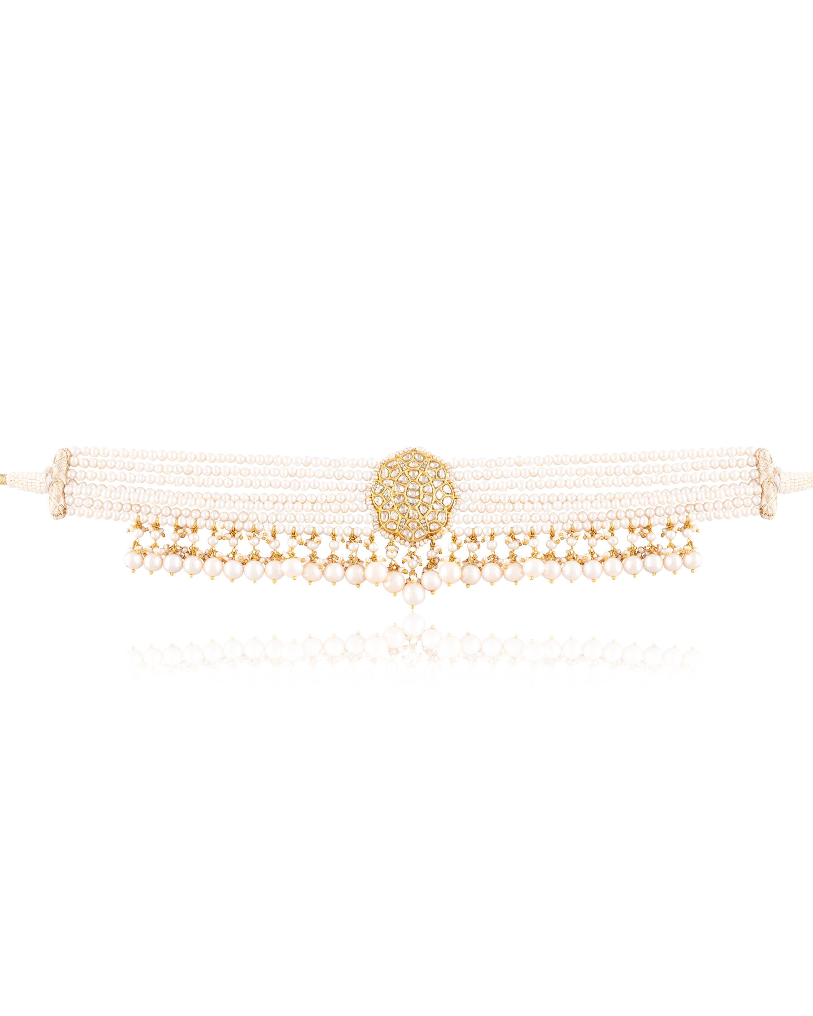 Mariam Polki Bead Choker