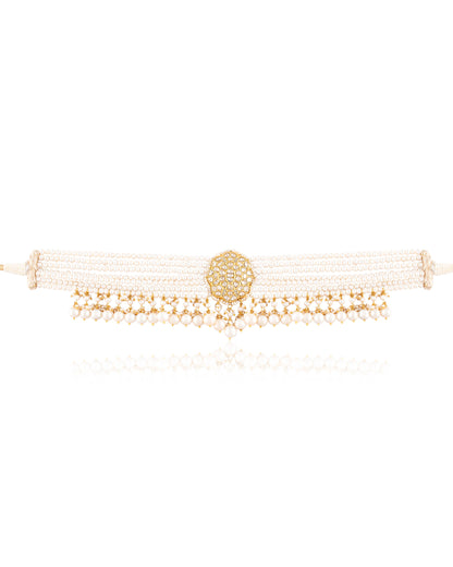 Mariam Polki Bead Choker