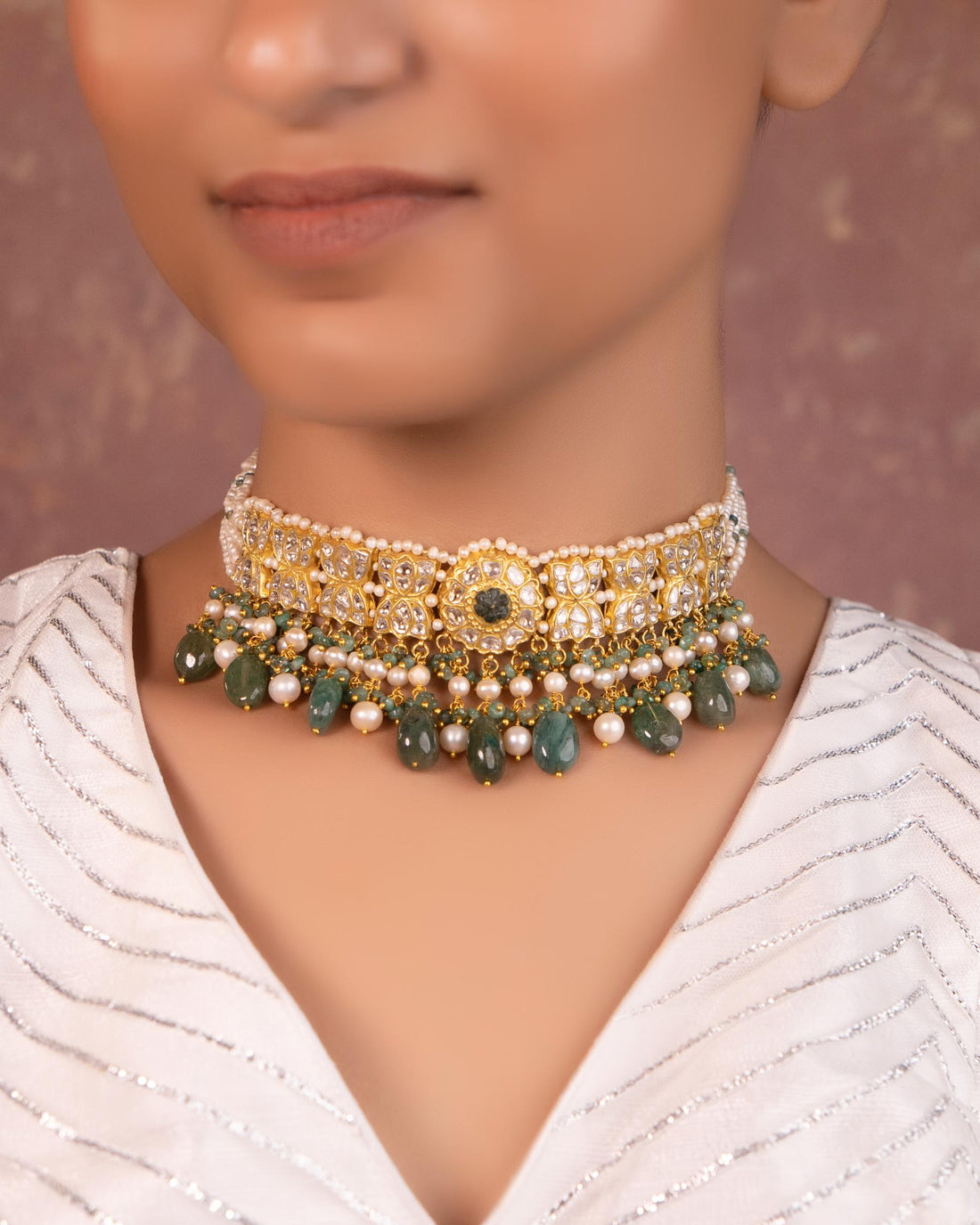 Ashia Polki Choker