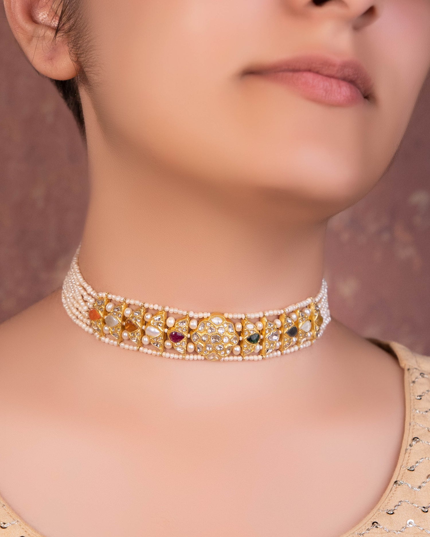Pritha Polki Choker