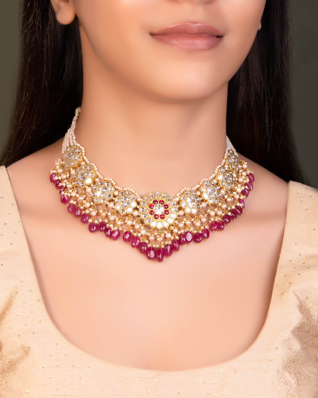 Shabana Bridal Polki Set