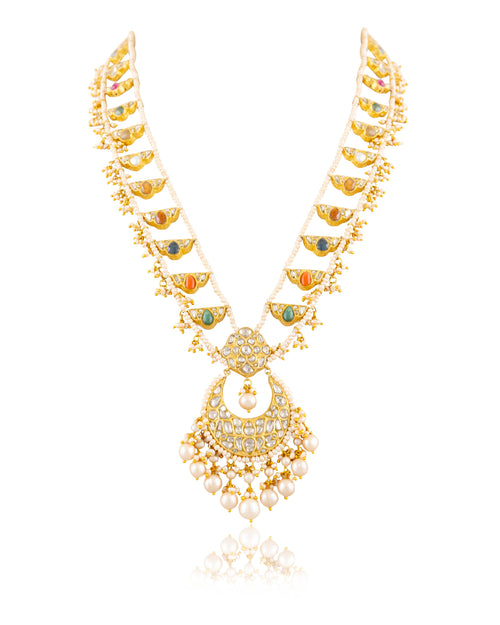 Yami Polki Long Necklace