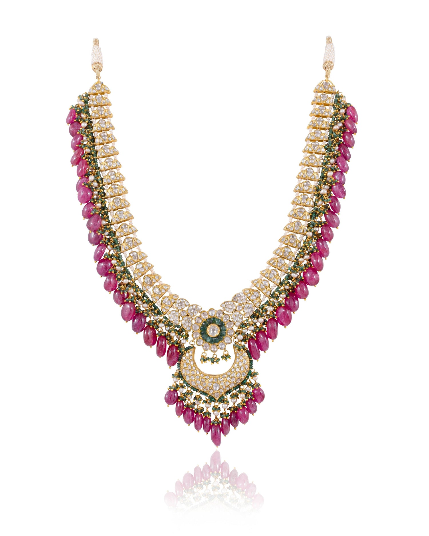 Kanishka Polki Long Necklace