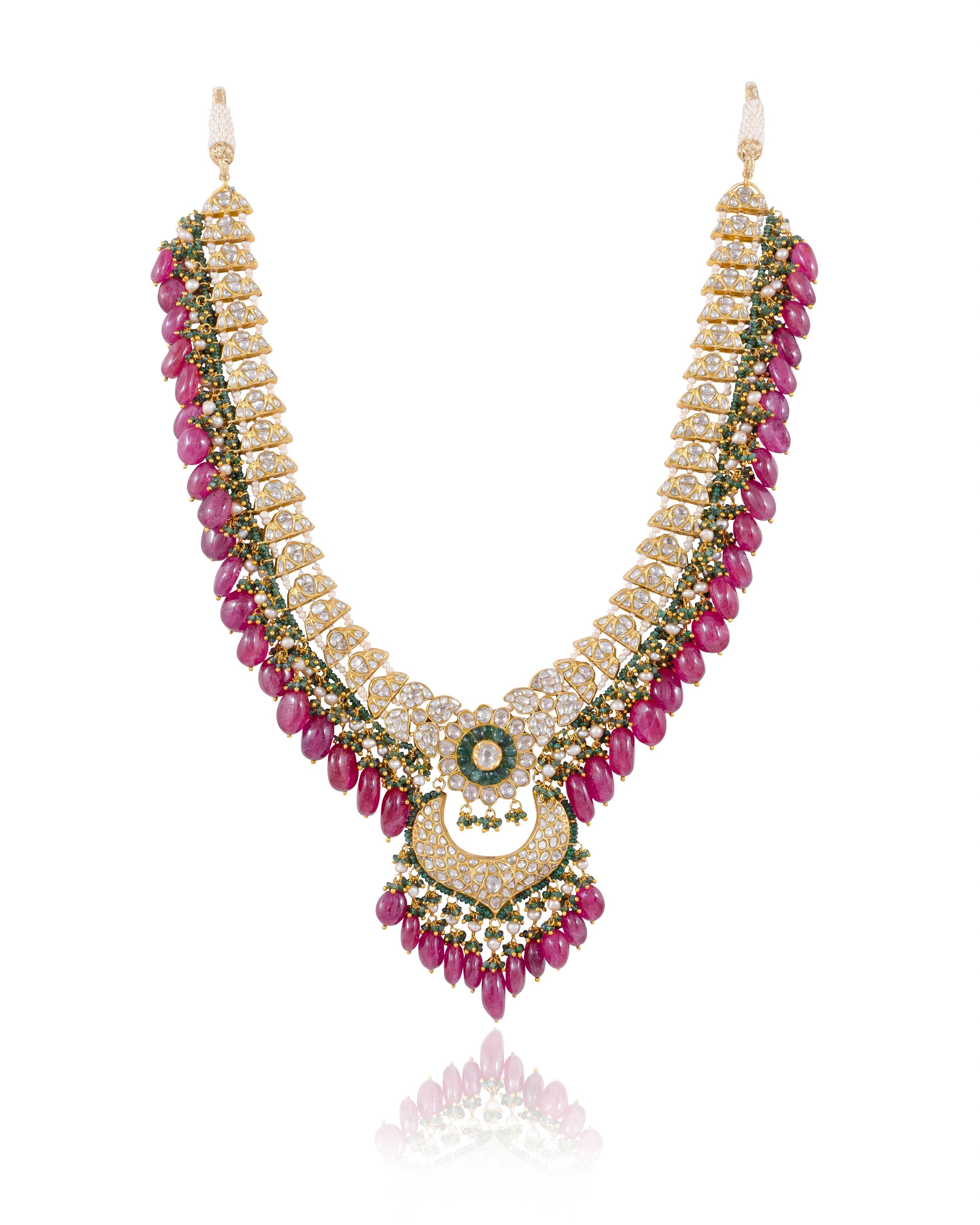 Kanishka Polki Long Necklace