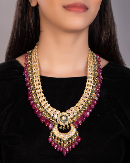 Kanishka Polki Long Necklace