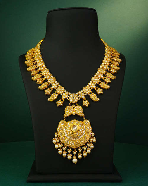 Yukkti Polki Long Necklace