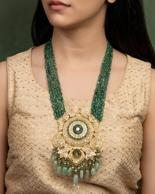 Sumitra Polki Bead Pendant