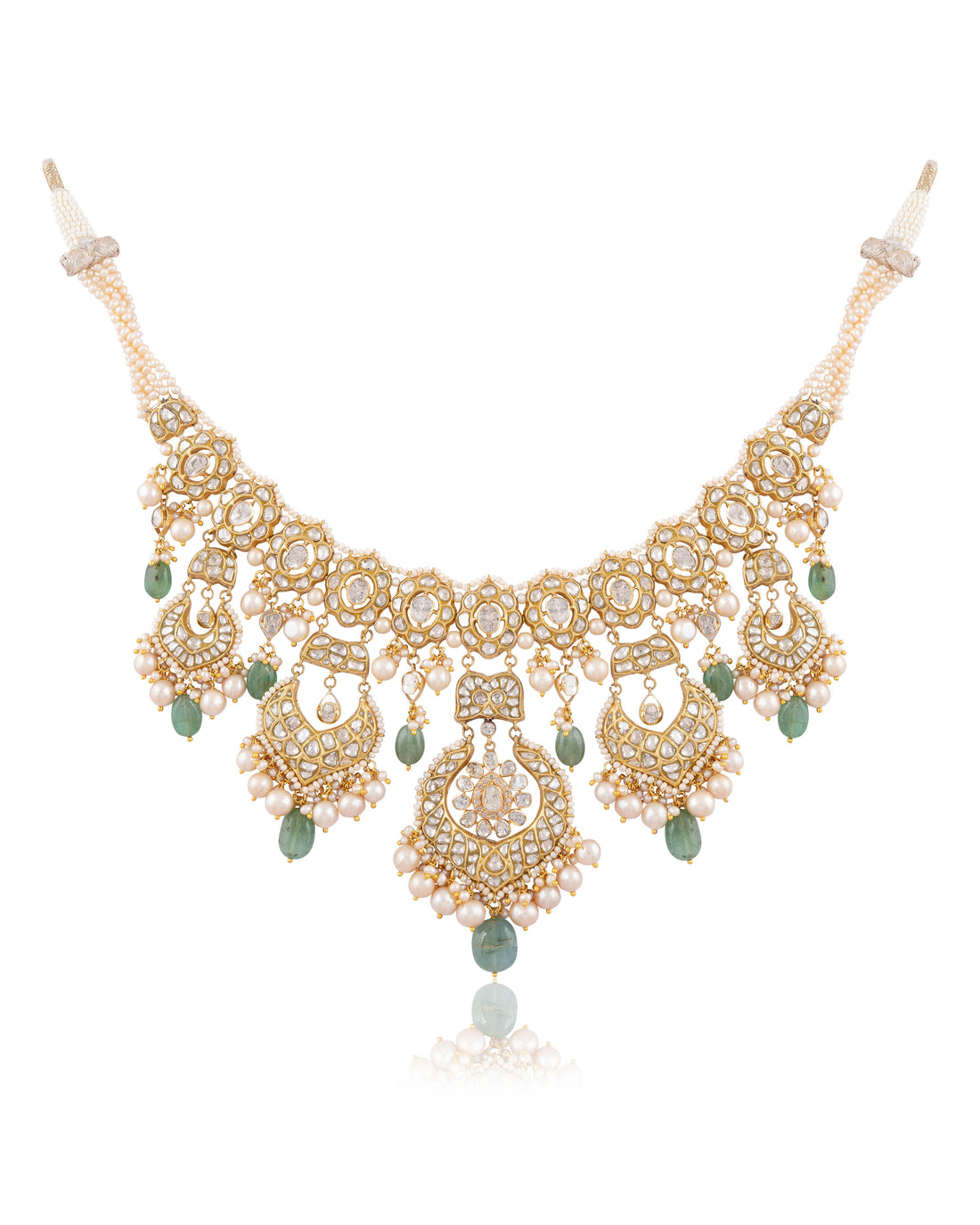 Inaya Polki And Diamond Necklace
