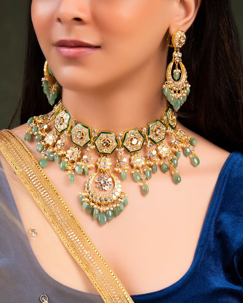 Menal Polki Necklace