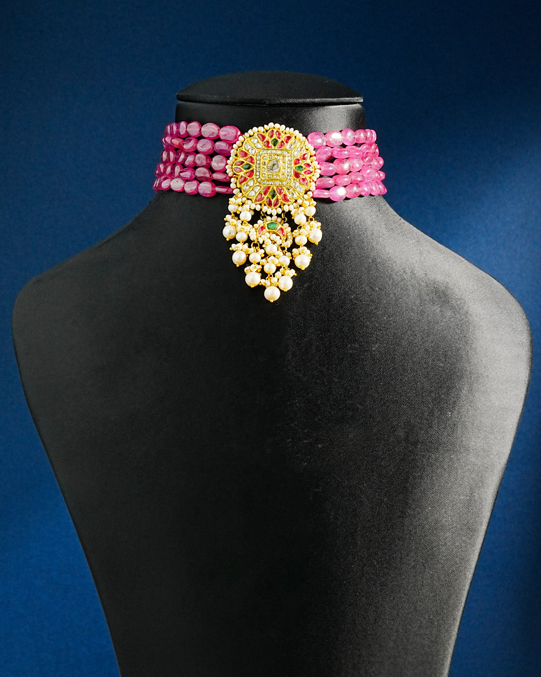 Shanaya Polki Bead Choker