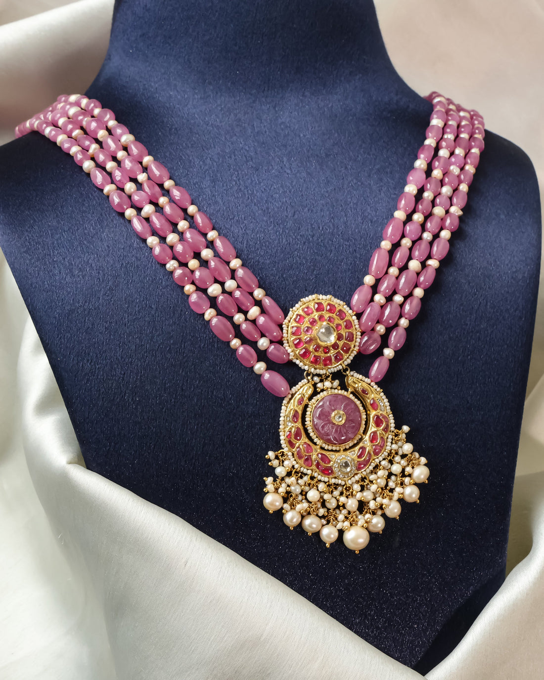 Mysha Polki Bead Pendant - NO ORDERS