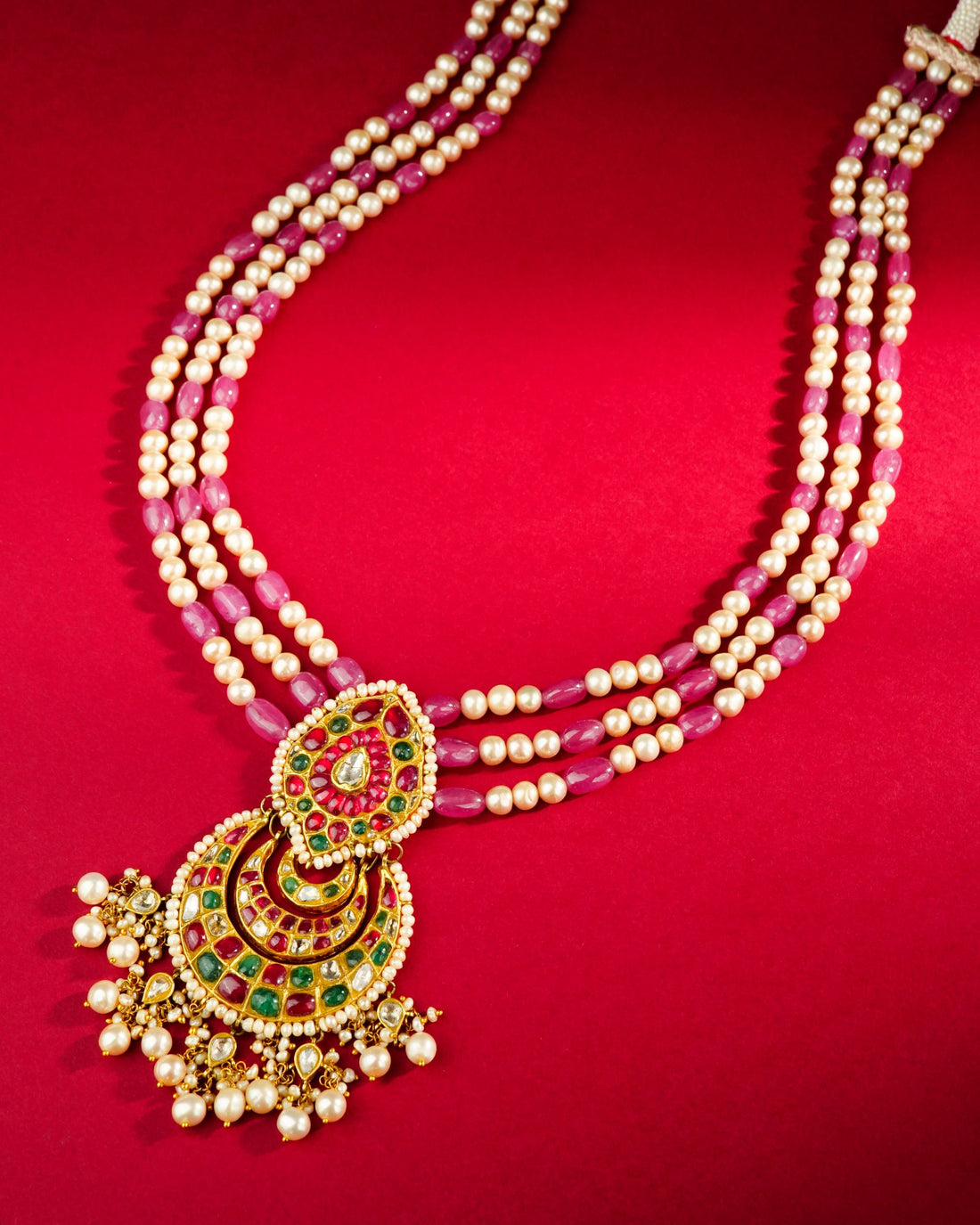 Raksha Polki Bead Pendant