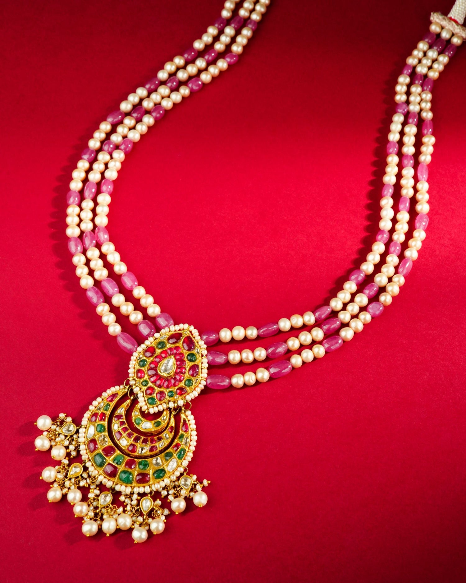 Raksha Polki Bead Pendant