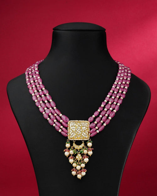 Sari Polki Bead Pendant - NO ORDERS