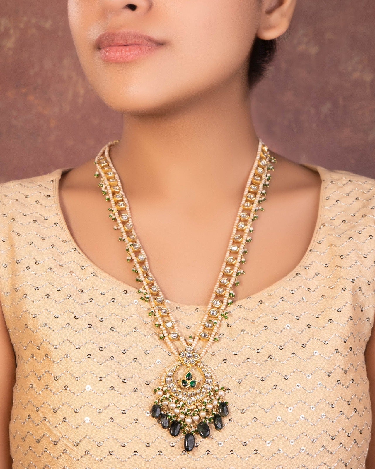 Tahsin Long Necklace