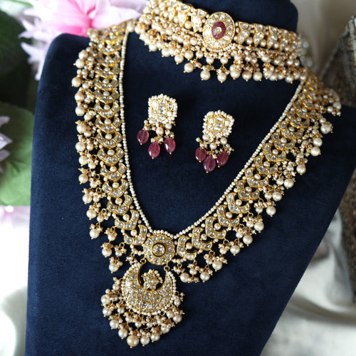 Dhanisha Bridal Polki Polki Set