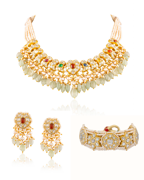 Aarohi Bridal Polki Set