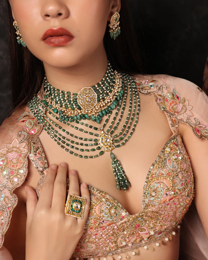 Prashi Bridal Polki Set