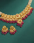 Krisha Necklaces And Easha Long Earring Set