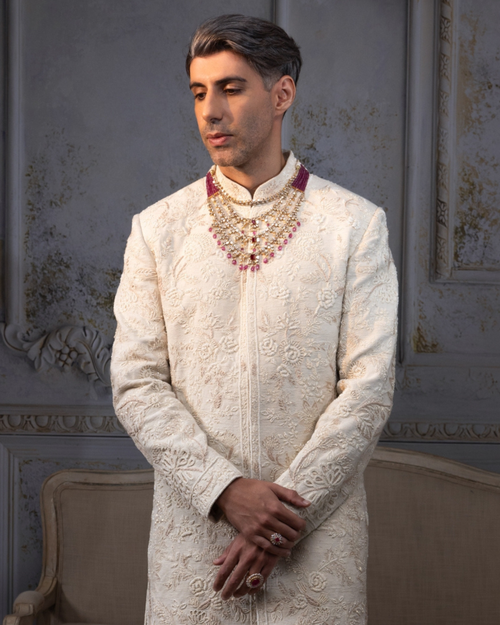 Jim Sarbh - Adrian Polki Long Necklace
