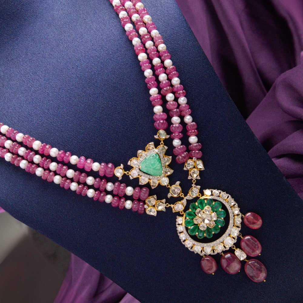 Explore Exquisite 22KT Gold Polki Jadau Jewellery – Tyaani Jewellery LLP