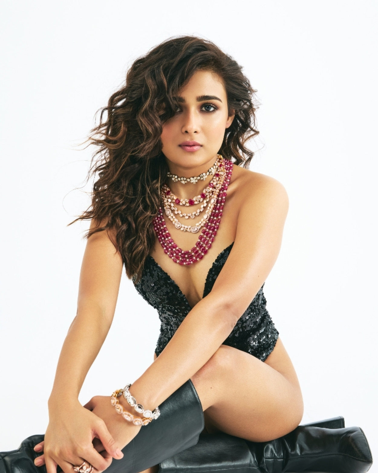 Nuala Polki And Diamond Necklace