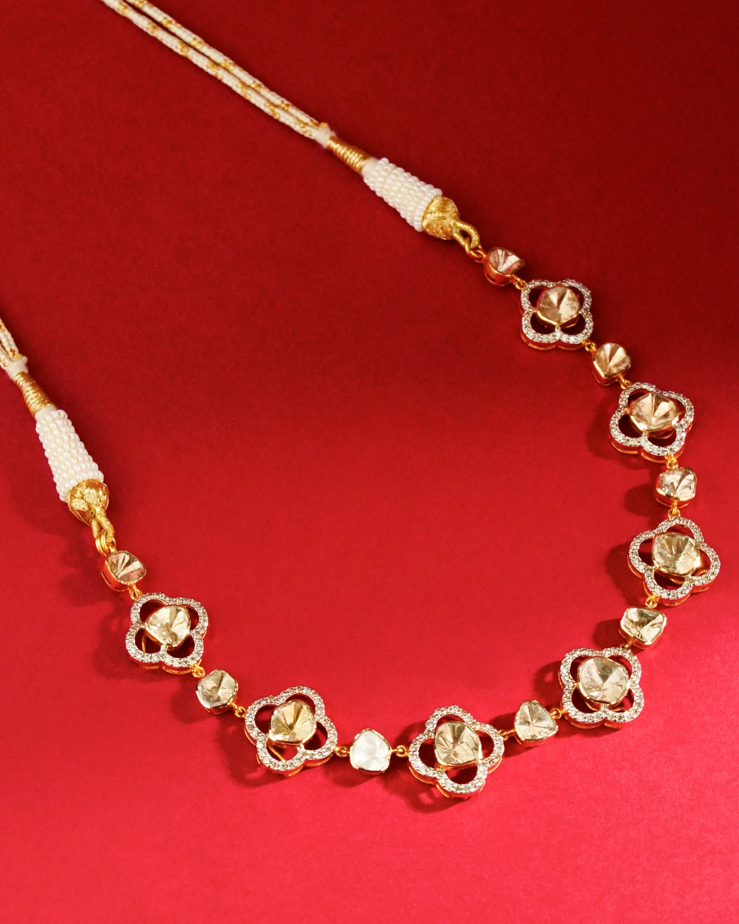 Ofeliya Polki And Diamond Choker