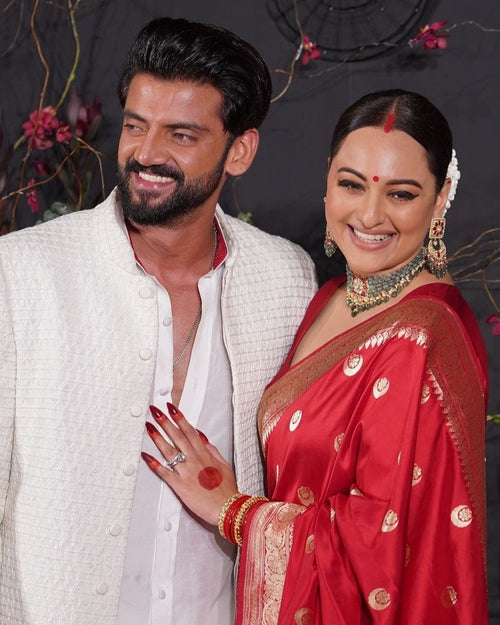 Sonakshi Sinha - Shaina Bridal Polki Set