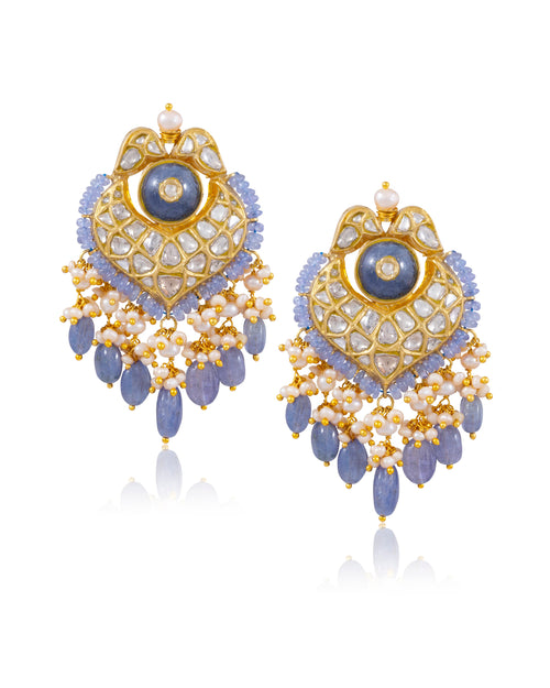 Dipiksha Choker And Neehaar Chandbalis Polki Set
