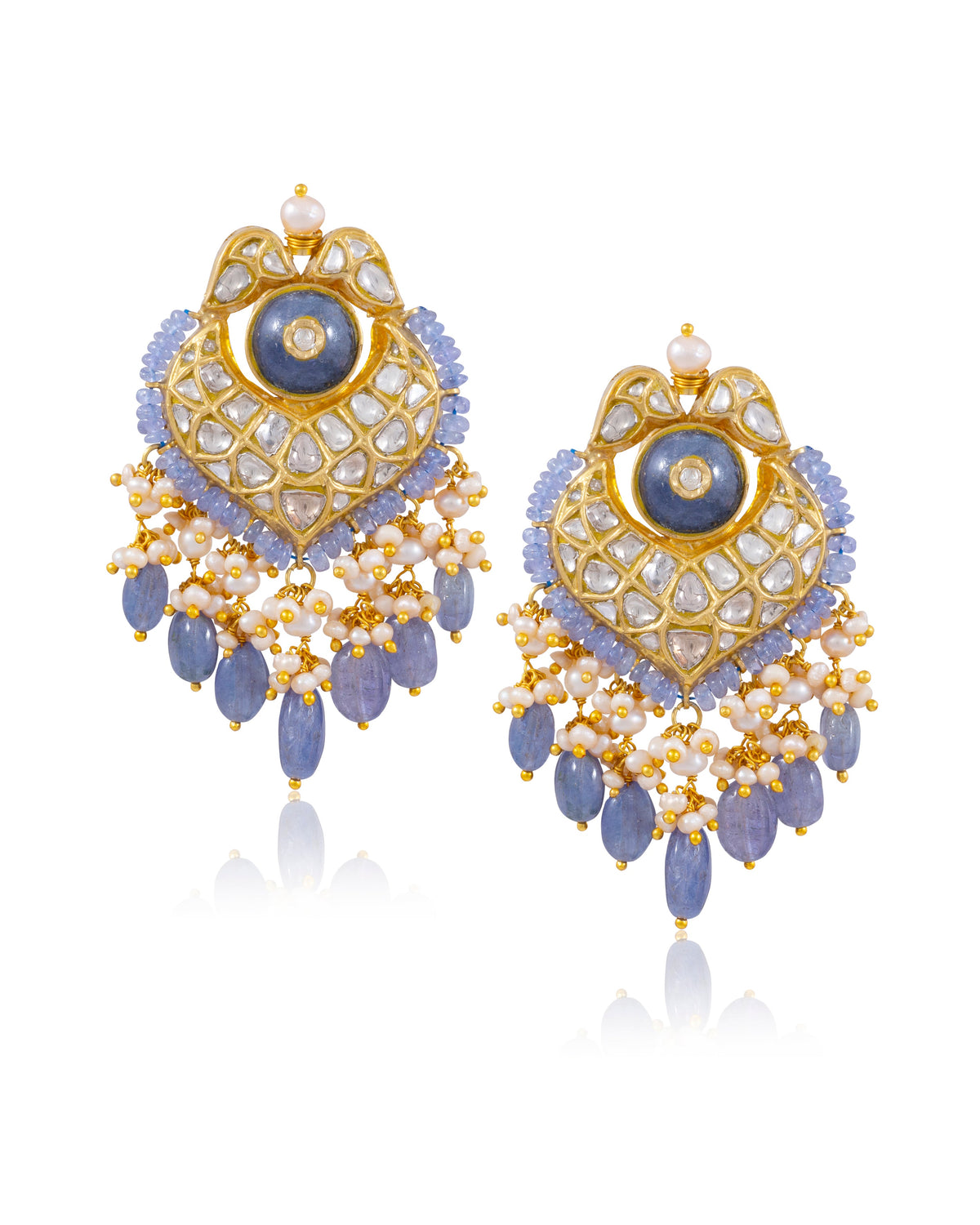 Dipiksha Choker And Neehaar Chandbalis Polki Set