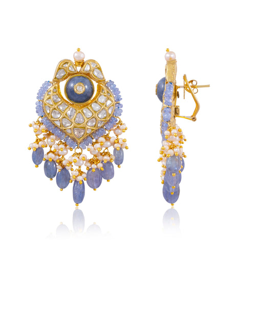 Dipiksha Choker And Neehaar Chandbalis Polki Set