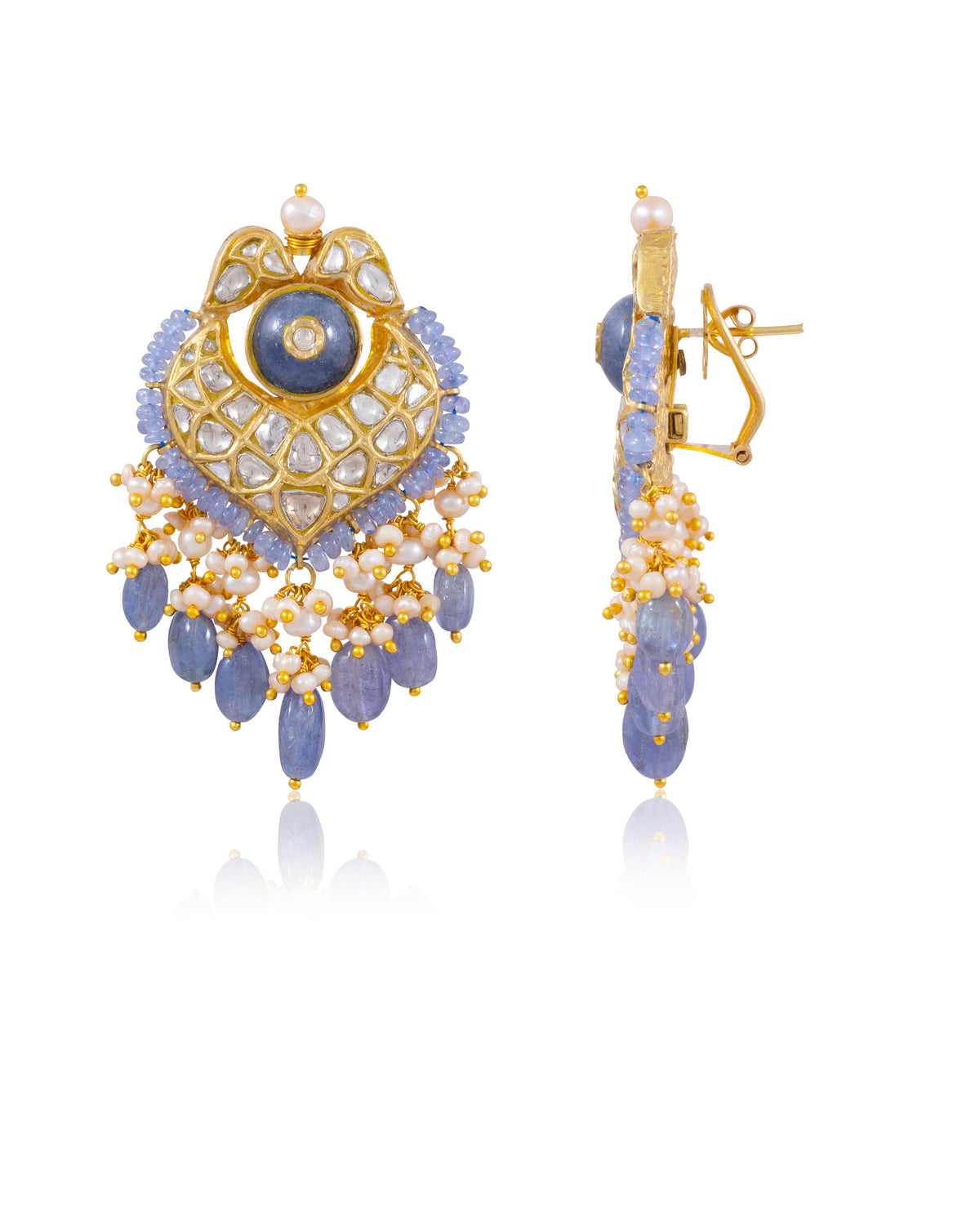Dipiksha Choker And Neehaar Chandbalis Polki Set
