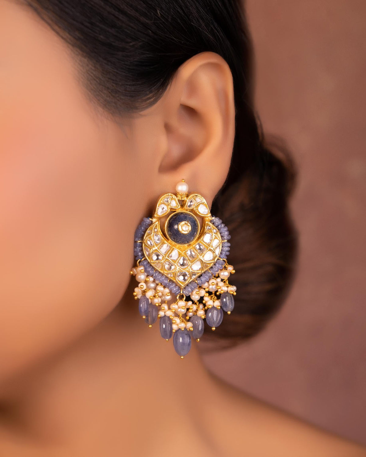 Dipiksha Choker And Neehaar Chandbalis Polki Set