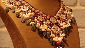 Juhi Chawla - Sela Polki Long Necklace