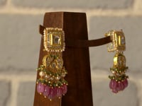 Lavanya Choker and Teni Earrings Polki Set
