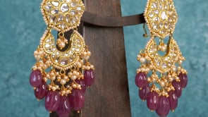 Khushi Choker and Ishna Chandbalis Polki Set