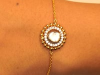 Alyce Polki And Diamond Minimal Bracelet
