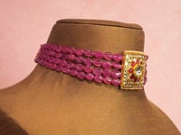 Kiara Polki Bead Choker