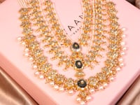 Kaveri Polki Long Necklace