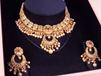 Vrutika Polki Necklace