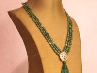 Catalina Polki And Diamond Bead Pendant